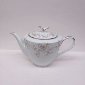 Noritake China Japan Number 5802 ARLENE 6 1/8 Inch 4 Cup Teapot with Lid